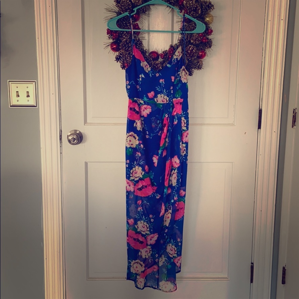 Express hi low dress